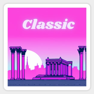 Classical architecture classic Sticker